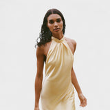 Gala – Halter Szatén Ruha