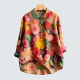 Ивон | Луксозна блуза с елегантна дантелена декорация