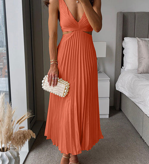 Camilla™ - Ujjatlan Midi Ruha