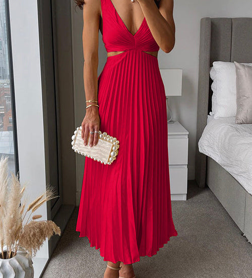 Camilla™ - Ujjatlan Midi Ruha