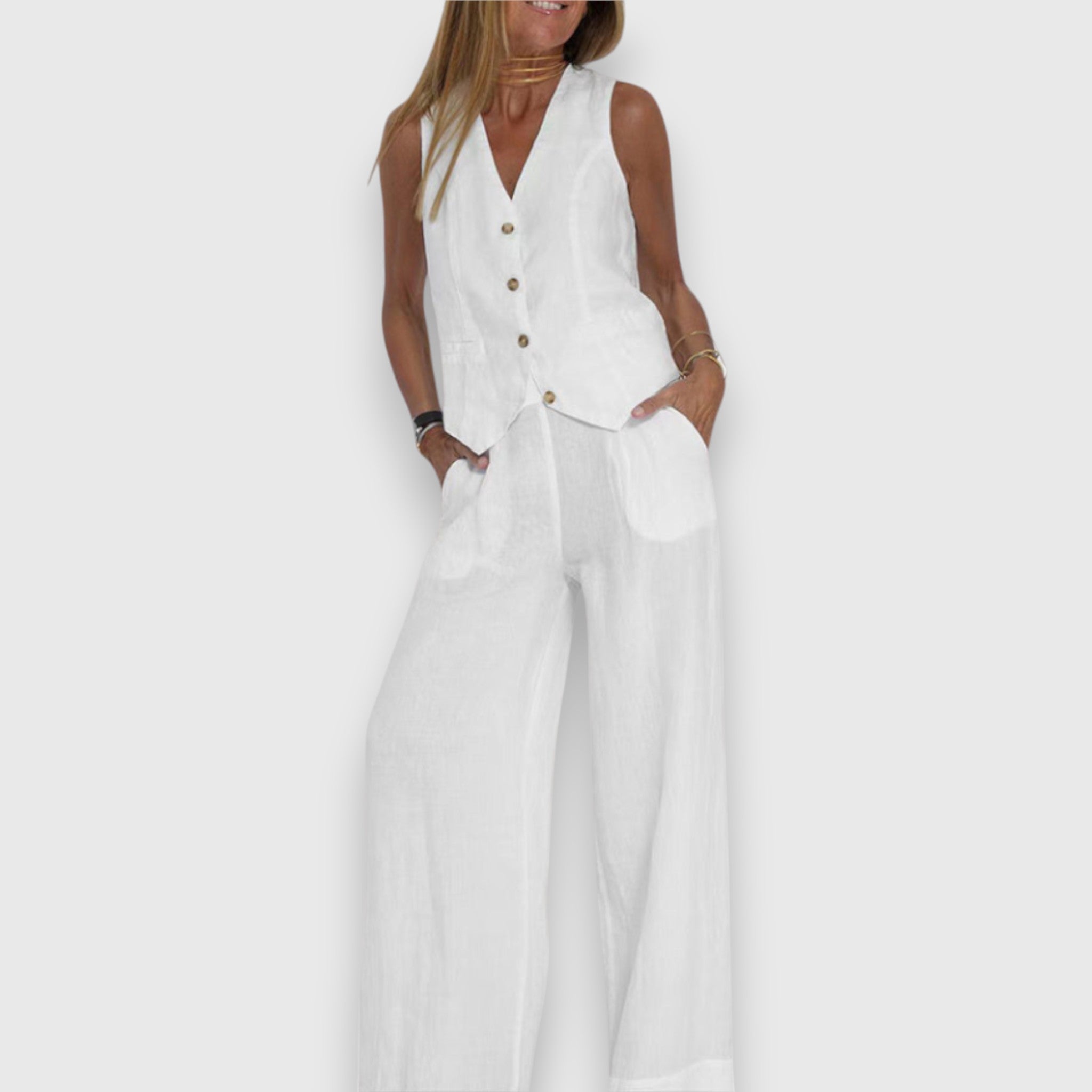 Nyári Két Részes Szett a Kényelmes Élvezethez