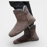 Зимни обувки за жени с боси крака