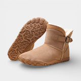 Зимни обувки за жени с боси крака