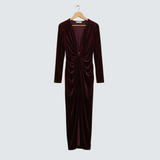 LaVerna™ | Луксозна кадифена рокля