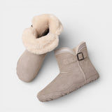 Зимни обувки за жени с боси крака