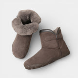 Зимни обувки за жени с боси крака