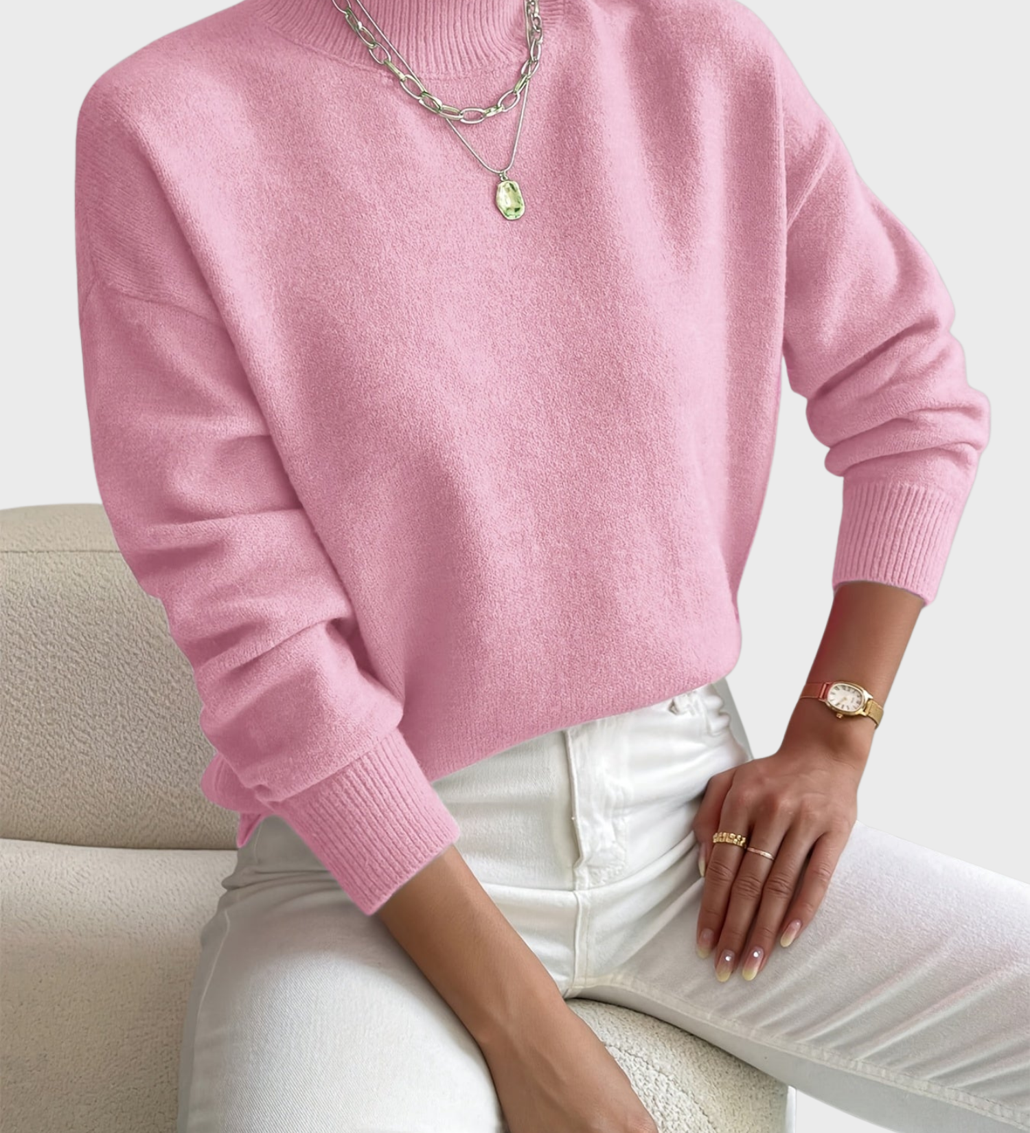 Монка | Елегантен и топъл пуловер