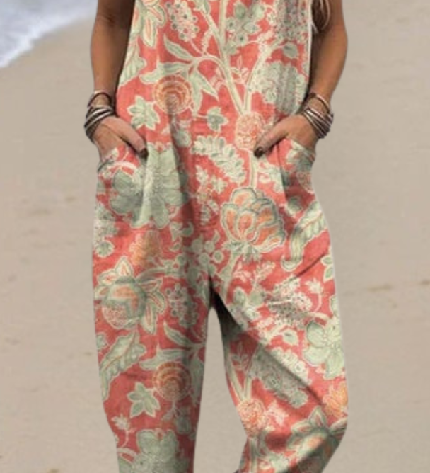 Ellis - Virágmintás vintage ruha