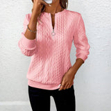 Дитка | Елегантен стилен плетен пуловер