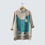 Ивон | Стилен премиум топ без ръкави с детайлно дантелено декориране