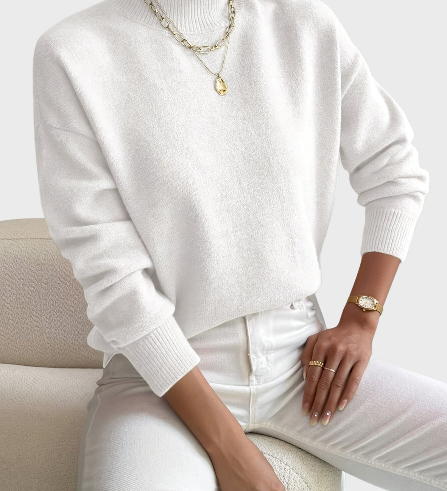 Монка | Елегантен и топъл пуловер