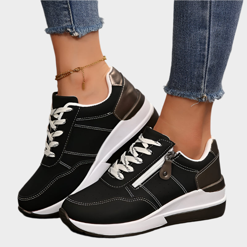 Ortopéd Cipők Patent Zárral és Vastag Talppal