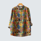 Майла | Стилен премиум шифонов топ