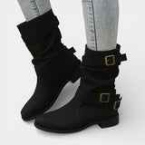 Ботуши с катарама до средата на прасеца за жени – Кежуъл комфорт