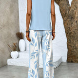 Isis | Két részes szett ujjatlan toppal és egyenes szabású nadrággal