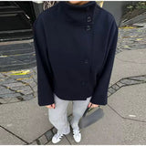 Elise | Kétgombos Rövid Luxus Kabát