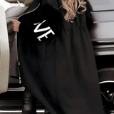 Rózsaszín | Elegáns kapucnis kardigán