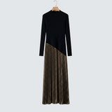 Елин | Рокля с цветен блок