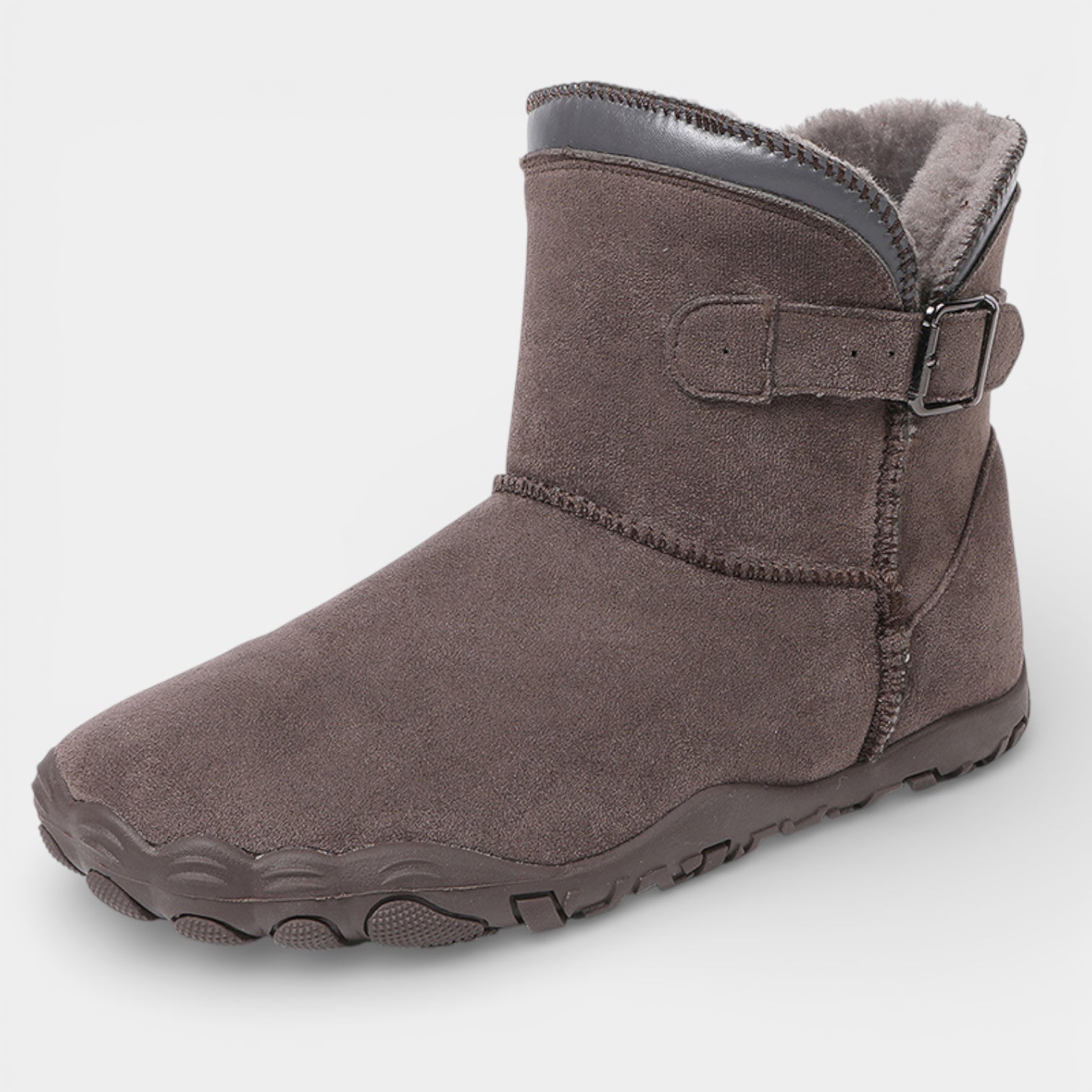 Зимни обувки за жени с боси крака