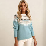 Kafka | Бохо дамски пуловер