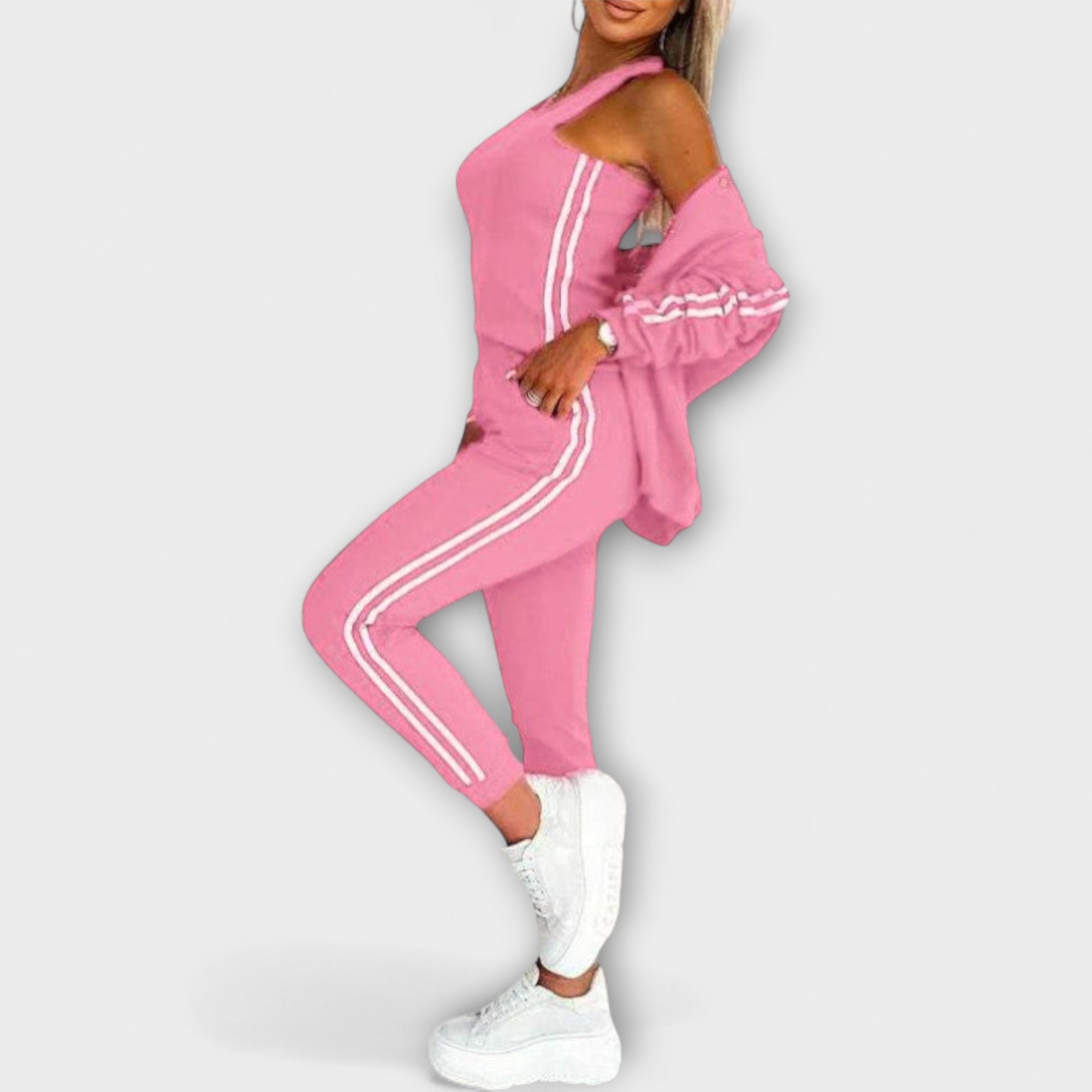 Női Sportos Szett: Dzseki, Mellény és Nadrág Szabadidőre