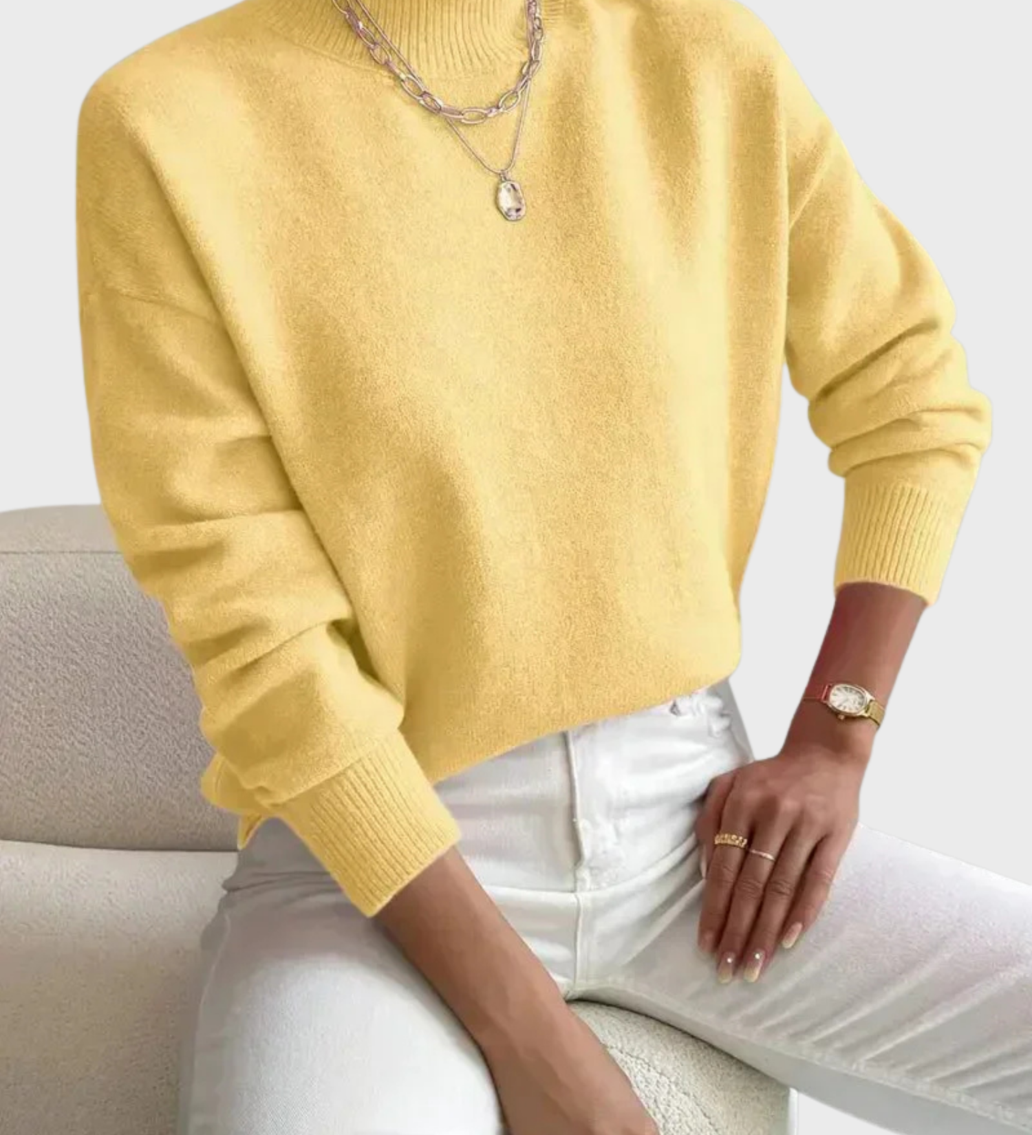 Монка | Елегантен и топъл пуловер