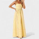 Isabel - Hosszú csíkos ruha