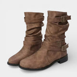 Ботуши с катарама до средата на прасеца за жени – Кежуъл комфорт