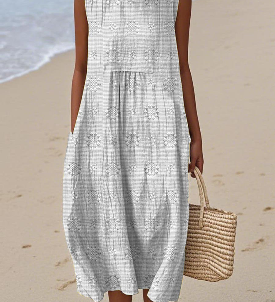 Franca | Ujjatlan pamutruha zsebekkel