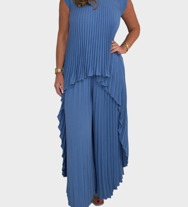 Faltani Kombinezon Rövid Ujjakkal és Felsőrésszel