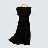 Серена | Рокля с волани на талията