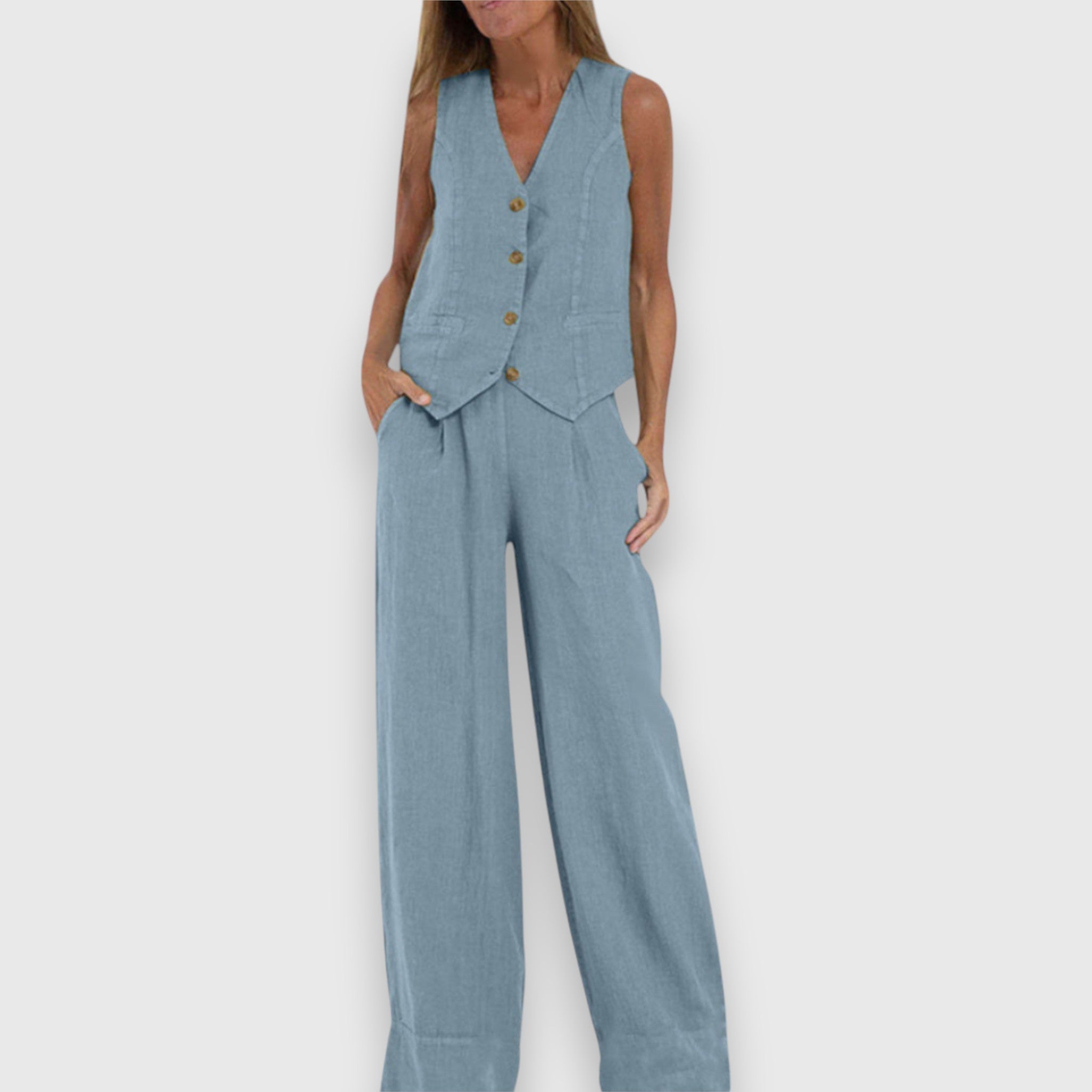 Nyári Két Részes Szett a Kényelmes Élvezethez