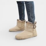 Зимни обувки за жени с боси крака