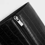 Дамски ботуши до коляното с токчета - С остър нос