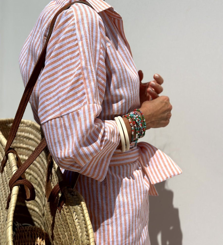 Veronica™ – Klasszikus Csíkos Ing