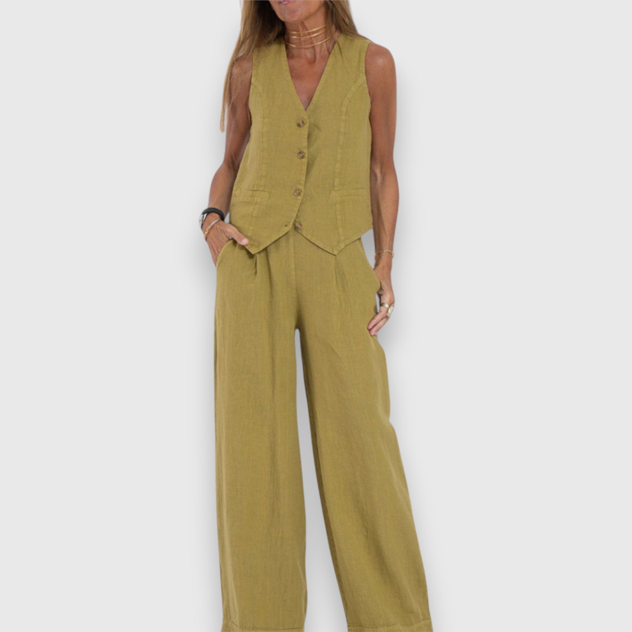 Nyári Két Részes Szett a Kényelmes Élvezethez