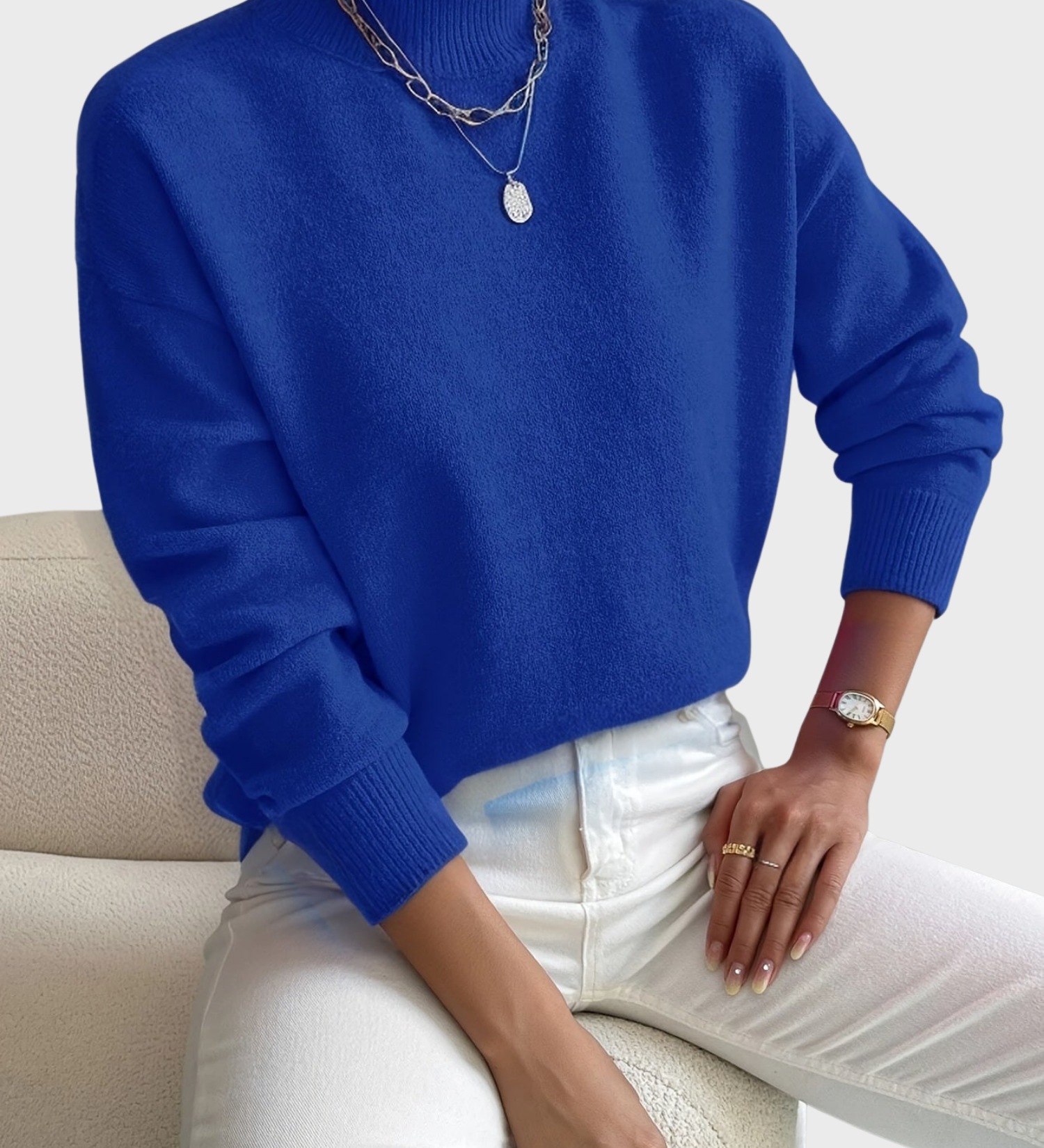 Монка | Елегантен и топъл пуловер