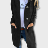 Олга | Елегантен дълъг плетен кардиган