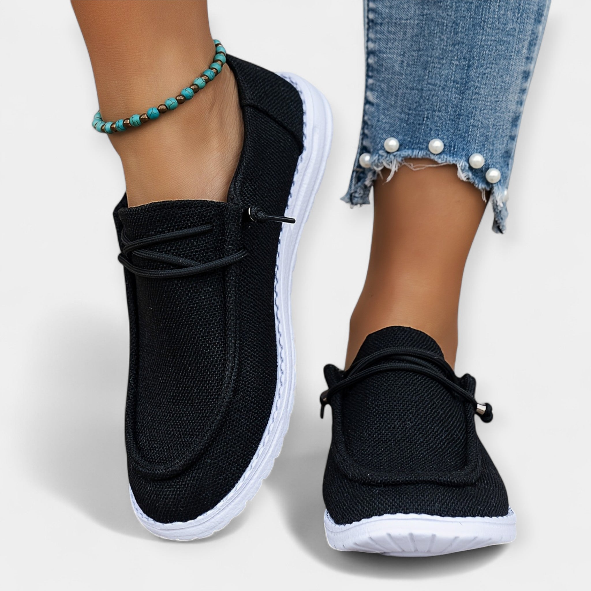 Kényelmes Vászon Cipők Napi Használatra