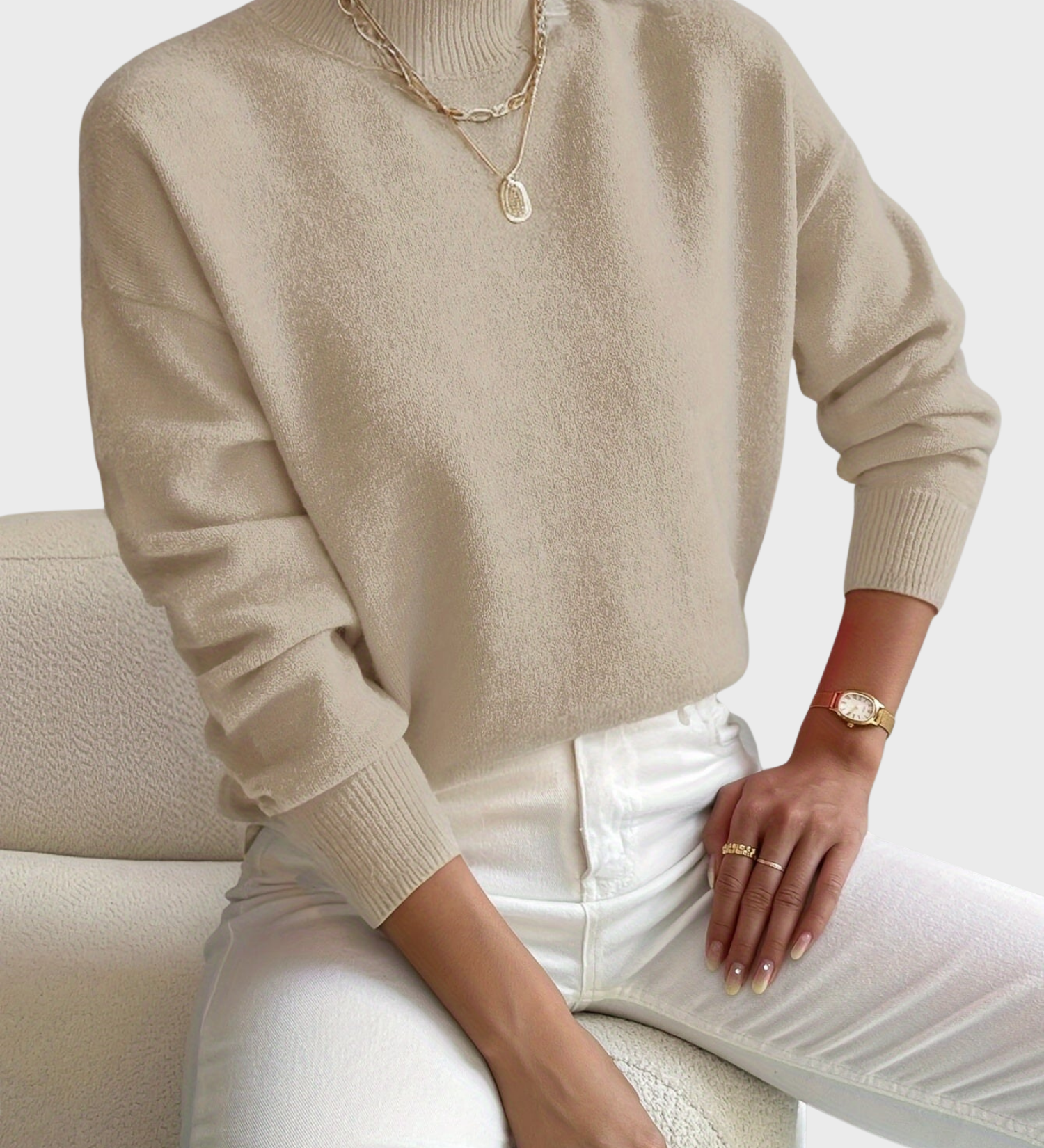 Монка | Елегантен и топъл пуловер