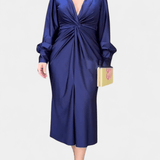 Alouette™ | Стилна рокля с V-образно деколте