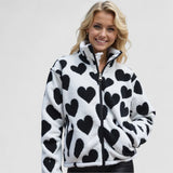 Cecil™ | Fordítható szívmintás kabát