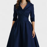 Ceryn | Сатенени Миди Рокли