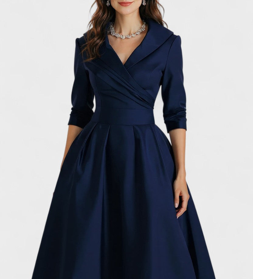 Ceryn | Сатенени Миди Рокли