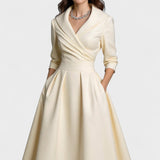 Ceryn | Сатенени Миди Рокли