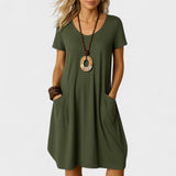 Sofia - Napi viseletű elegáns ruha