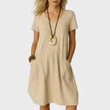 Sofia - Napi viseletű elegáns ruha