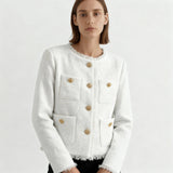 Кларет | Елегантно Късо Сако с Копчета