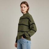 Ева | Oversized Плетен Суитшърт