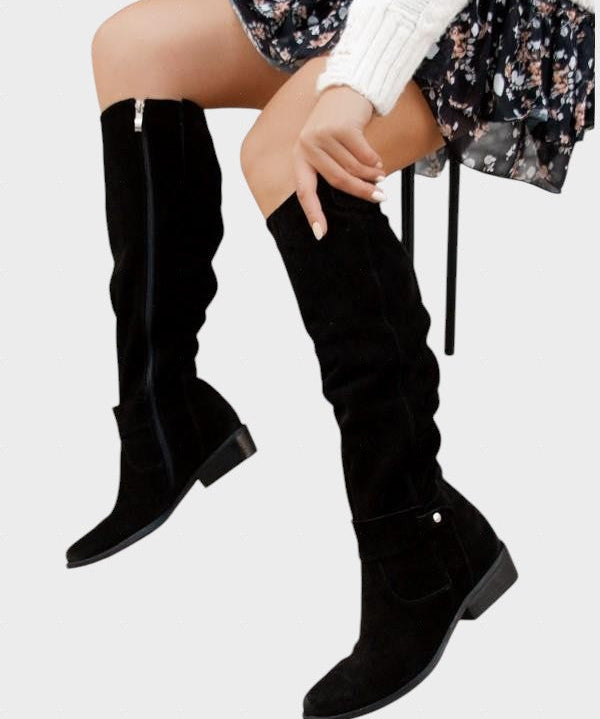 Lina – Elegáns Kényelmes Meleg Bőr Cipők Nőknek